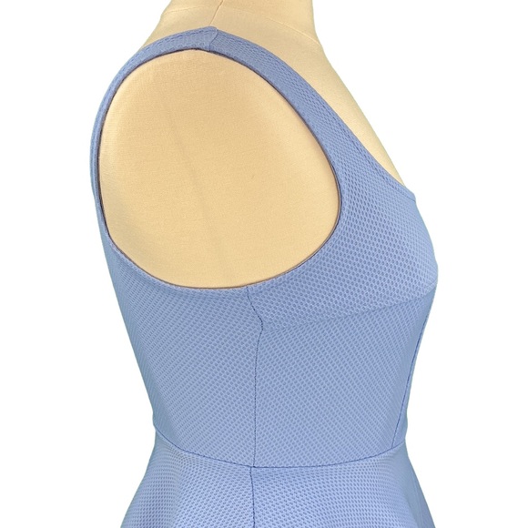Lulu’s Baby Blue Home Before Daylight Mini Skater Dress - Picture 6 of 16